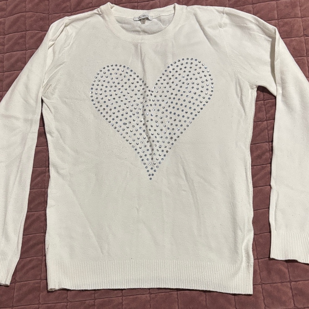 Vince Melam White Sweater
